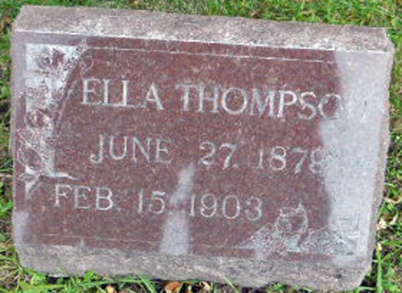 THOMPSON, ELLA - Polk County, Iowa | ELLA THOMPSON 
