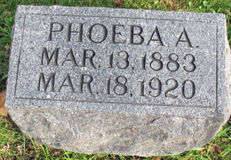 TOMLINSON, PHOEBA A. - Polk County, Iowa | PHOEBA A. TOMLINSON 