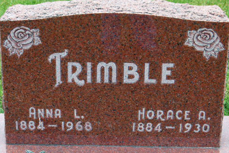 TRIMBLE, HORACE A. - Polk County, Iowa | HORACE A. TRIMBLE 