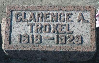 TROXEL, CLARENCE  A. - Polk County, Iowa | CLARENCE  A. TROXEL 
