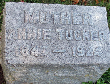TUCKER, ANNIE - Polk County, Iowa | ANNIE TUCKER 