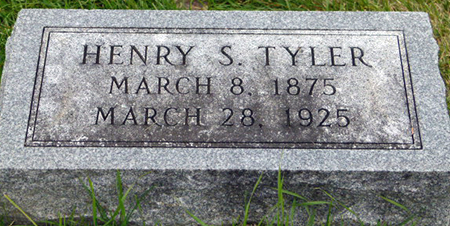 TYLER, HENRY S. - Polk County, Iowa | HENRY S. TYLER 