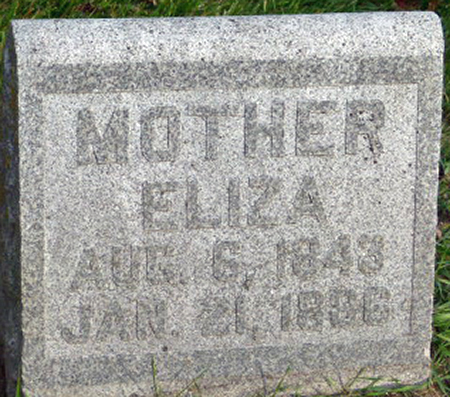 UNKNOWN, ELIZA - Polk County, Iowa | ELIZA UNKNOWN 