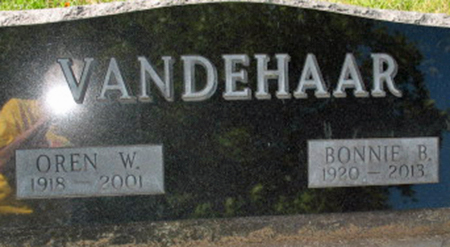 VANDEHAAR, BONNIE B. - Polk County, Iowa | BONNIE B. VANDEHAAR 
