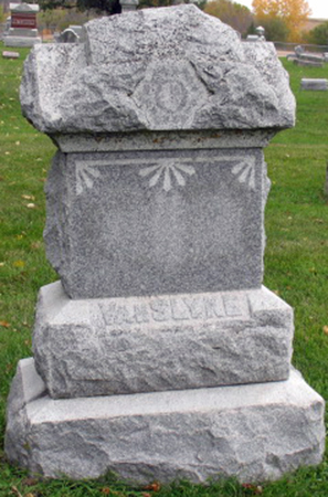 VAN SLYKE, FAMILY STONE - Polk County, Iowa | FAMILY STONE VAN SLYKE 