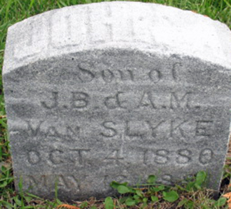 VAN SLYKE, JOHN A. - Polk County, Iowa | JOHN A. VAN SLYKE 
