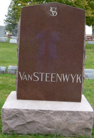 VAN STEENWYK, FAMILY STONE - Polk County, Iowa | FAMILY STONE VAN STEENWYK 