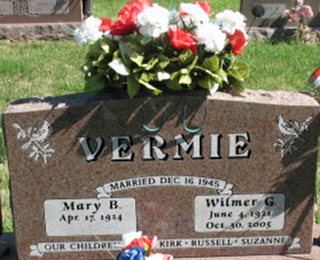 VERMIE, WILMER G. - Polk County, Iowa | WILMER G. VERMIE 