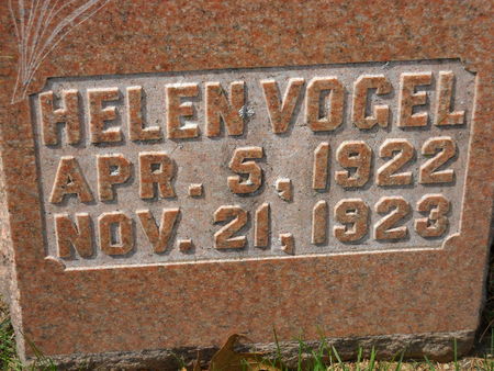 VOGEL, HELEN - Polk County, Iowa | HELEN VOGEL 