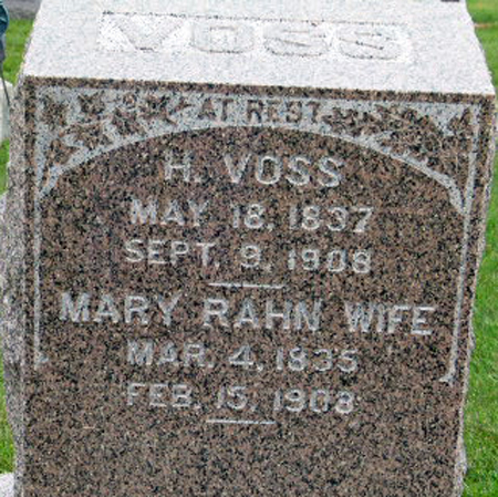 RAHN VOSS, MARY - Polk County, Iowa | MARY RAHN VOSS 