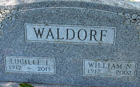 WALDORF, LUCILLE I. - Polk County, Iowa | LUCILLE I. WALDORF 