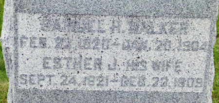 WALKER, SAMUEL H. - Polk County, Iowa | SAMUEL H. WALKER 