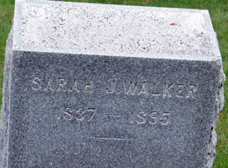 WALKER, SARAH J. - Polk County, Iowa | SARAH J. WALKER 