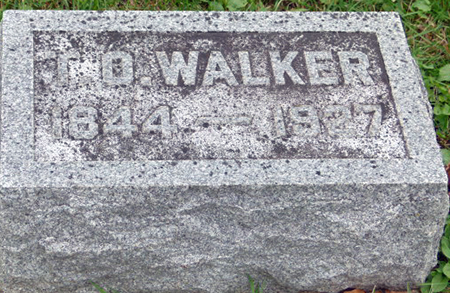 WALKER, T. O. - Polk County, Iowa | T. O. WALKER 