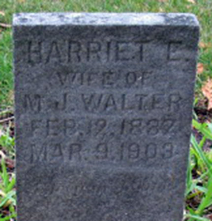 WALTER, HARRIET E. - Polk County, Iowa | HARRIET E. WALTER 