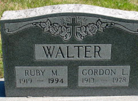 WALTER, RUBY M. - Polk County, Iowa | RUBY M. WALTER 