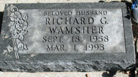 WAMSHER, RICHARD G. - Polk County, Iowa | RICHARD G. WAMSHER 