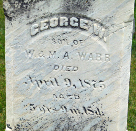 WARR, GEORGE W. - Polk County, Iowa | GEORGE W. WARR 