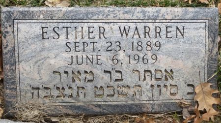 WARREN, ESTHER - Polk County, Iowa | ESTHER WARREN 
