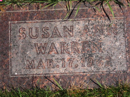 WARREN, SUSAN ANN - Polk County, Iowa | SUSAN ANN WARREN 