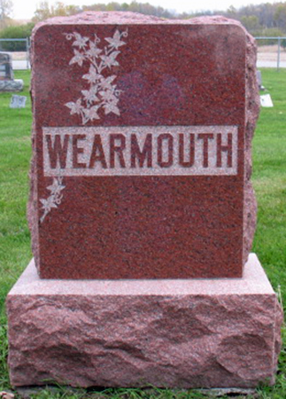 WEARMOUTH, FAMILY STONE - Polk County, Iowa | FAMILY STONE WEARMOUTH 