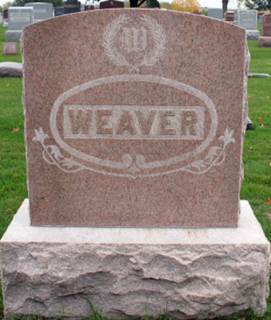 WEAVER, FAMILY STONE - Polk County, Iowa | FAMILY STONE WEAVER 