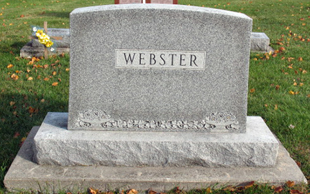 WEBSTER, FAMILY STONE - Polk County, Iowa | FAMILY STONE WEBSTER 