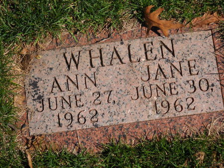 WHALEN, ANN JANE - Polk County, Iowa | ANN JANE WHALEN 