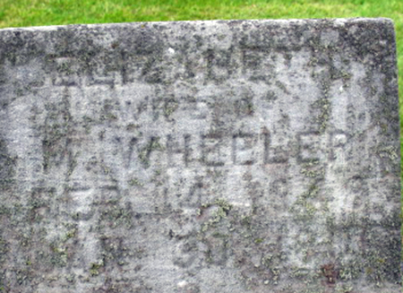 WHEELER, ELIZABETH - Polk County, Iowa | ELIZABETH WHEELER 