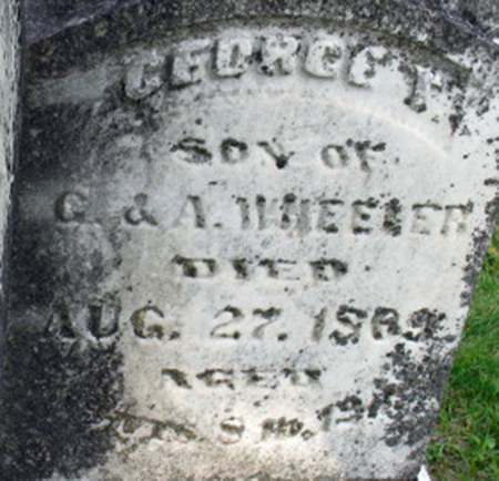 WHEELER, GEORGE T. - Polk County, Iowa | GEORGE T. WHEELER 