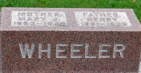 WHEELER, MARY J. - Polk County, Iowa | MARY J. WHEELER 