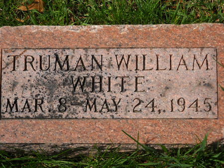 WHITE, TRUMAN WILLIAM - Polk County, Iowa | TRUMAN WILLIAM WHITE 