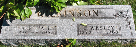 WILKINSON, BERTHA L. - Polk County, Iowa | BERTHA L. WILKINSON 