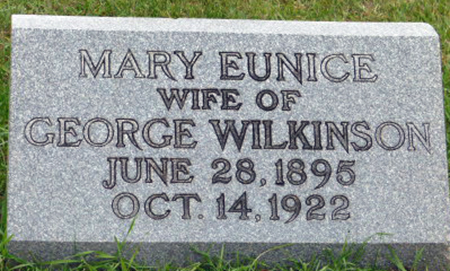 WILKINSON, MARY EUNICE - Polk County, Iowa | MARY EUNICE WILKINSON 