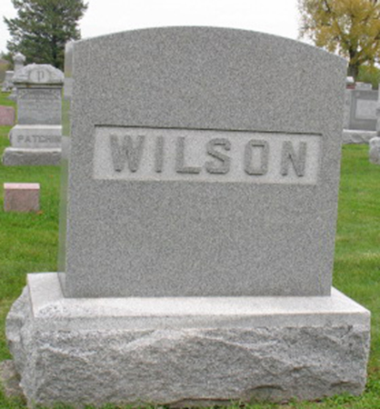 WILSON, FAMILY STONE (1) - Polk County, Iowa | FAMILY STONE (1) WILSON 