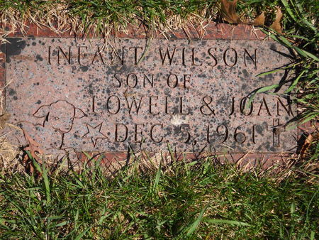 WILSON, INFANT SON - Polk County, Iowa | INFANT SON WILSON 