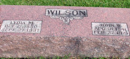 WILSON, JOHN W. - Polk County, Iowa | JOHN W. WILSON 