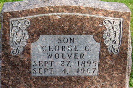 WOLVER, GEORGE C. - Polk County, Iowa | GEORGE C. WOLVER 