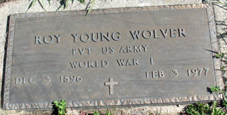 WOLVER, ROY YOUNG - Polk County, Iowa | ROY YOUNG WOLVER 