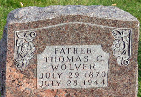 WOLVER, THOMAS C. - Polk County, Iowa | THOMAS C. WOLVER 