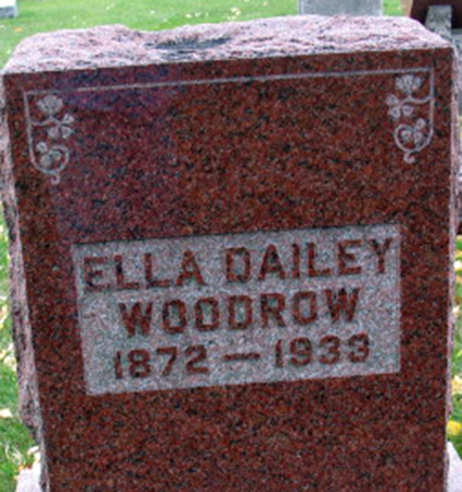 DAILEY WOODROW, ELLA - Polk County, Iowa | ELLA DAILEY WOODROW 