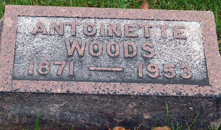 WOODS, ANTOINETTE - Polk County, Iowa | ANTOINETTE WOODS 
