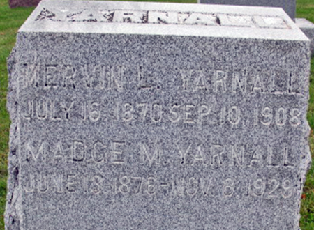 YARNALL, MADGE M. - Polk County, Iowa | MADGE M. YARNALL 