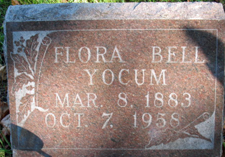 YOCUM, FLORA BELL - Polk County, Iowa | FLORA BELL YOCUM 