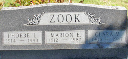 ZOOK, MARION E. - Polk County, Iowa | MARION E. ZOOK 