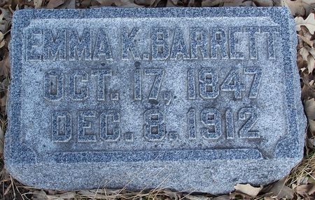 BARRETT, EMMA KESIAH - Pottawattamie County, Iowa | EMMA KESIAH BARRETT 