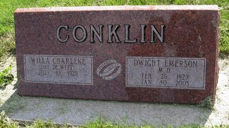 CONKLIN, DWIGHT - Pottawattamie County, Iowa | DWIGHT CONKLIN 