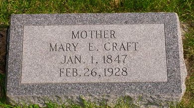 CRAFT, MARY E - Pottawattamie County, Iowa | MARY E CRAFT 