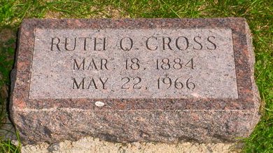 CROSS, RUTH O - Pottawattamie County, Iowa | RUTH O CROSS 