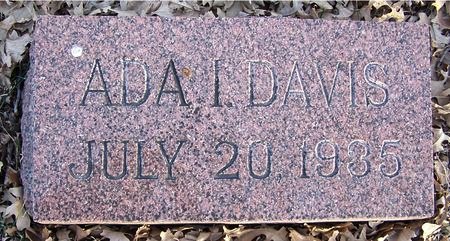 DAVIS, ADA I. - Pottawattamie County, Iowa | ADA I. DAVIS 